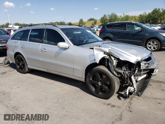 2005 Mercedes-Benz E 500 with VIN WDBUH83J85X167037, listed as a Copart auction lot 65275293 with 107,170 mi miles and Salvage Title. Bid and sale history available at carsss.com. Image 4.
