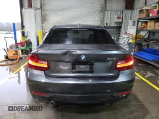 2015 BMW 2 Series 228i with VIN WBA1F5C57FV256684, listed as a Copart auction lot 51747435 with 136,140 mi miles and Clean Title. Bid and sale history available at carsss.com. Image 6.