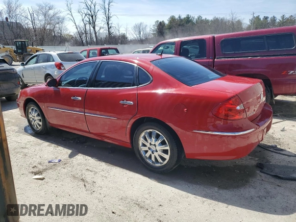 2008 Buick LaCrosse CXL with VIN 2G4WD582381135731, listed as a Copart auction lot 52861585 with 108,312 mi miles and Non Repairable. Bid and sale history available at carsss.com. Image 2.