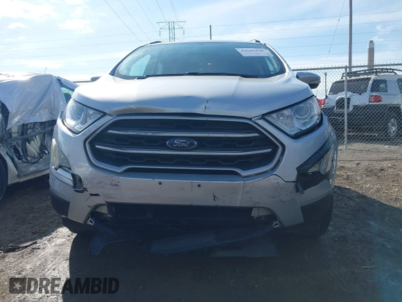 2018 Ford EcoSport SE with VIN MAJ3P1TE0JC205751, listed as a IAAI auction lot 41696168 with 97,166 mi miles. Bid and sale history available at carsss.com. Image 6.