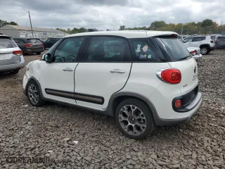 2014 FIAT 500L Trekking with VIN ZFBCFADH1EZ023701, listed as a Copart auction lot 71826844 with 85,849 mi miles and Salvage Title. Bid and sale history available at carsss.com. Image 2.