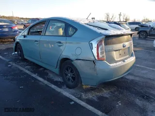 2013 Toyota Prius One with VIN JTDKN3DU1D5628795, listed as a IAAI auction lot 41257889 with 153,728 mi miles. Bid and sale history available at carsss.com. Image 3.