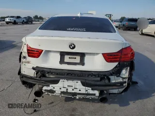 2016 BMW 4 Series 435i with VIN WBA3R1C59GK529765, listed as a Copart auction lot 69156354 with 66,654 mi miles and Salvage title. Bid and sale history available at DreamBid. Image 6.
