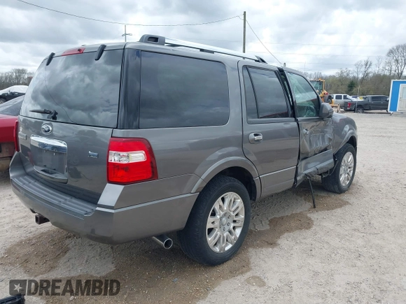 2012 Ford Expedition Limited with VIN 1FMJU1K53CEF41943, listed as a IAAI auction lot 41717417 with 148,514 mi miles and . Bid and sale history available at DreamBid. Image 4.