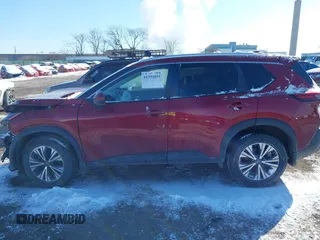 2022 Nissan Rogue SV with VIN 5N1BT3BB2NC694420, listed as a IAAI auction lot 41391651 with 58,000 mi miles. Bid and sale history available at carsss.com. Image 14.