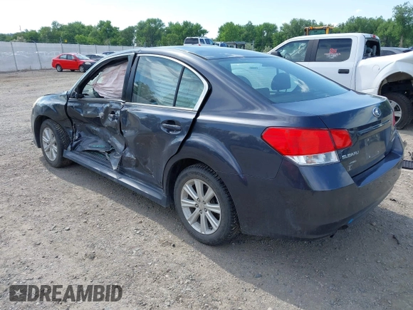 2011 Subaru Legacy Premium with VIN 4S3BMBC62B3261639, listed as a IAAI auction lot 42449731 with 199,495 mi miles and . Bid and sale history available at DreamBid. Image 3.
