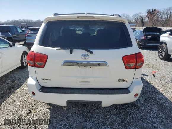 2010 Toyota Sequoia Ltd with VIN 5TDKY5G11AS028448, listed as a Copart auction lot 48693215 with 229,300 mi miles and Salvage Title. Bid and sale history available at carsss.com. Image 6.