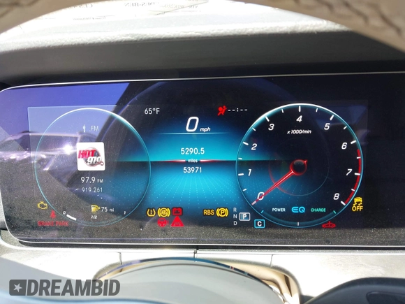 2021 Mercedes-Benz CLS 450 with VIN W1K2J5KB8MA089730, listed as a IAAI auction lot 42050262 with 53,971 mi miles and . Bid and sale history available at DreamBid. Image 7.