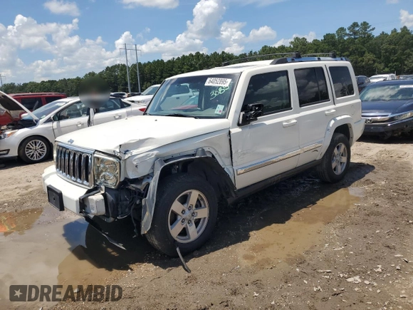 2007 Jeep Commander Limited z VIN 1J8HH582X7C507939, wystawiony jako Copart lot #64052895 z przebiegiem Nie podano mil oraz Szkoda całkowita • Salvage title. Historia ofert i sprzedaży dostępna na DreamBid. Obrazek 1.