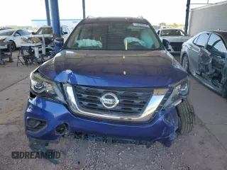 2020 Nissan Pathfinder S z VIN 5N1DR2AN1LC640584, wystawiony jako Copart lot #52399575 z przebiegiem 63 876 mil mil oraz Szkoda całkowita • Salvage title. Historia ofert i sprzedaży dostępna na DreamBid. Obrazek 5.