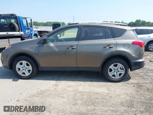2014 Toyota RAV4 LE with VIN JTMZFREVXED034316, listed as a IAAI auction lot 42610135 with 214,871 mi miles and . Bid and sale history available at DreamBid. Image 15.