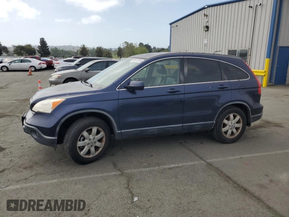 2007 Honda CR-V EX-L with VIN JHLRE38777C022679, listed as a Copart auction lot 55537305 with 314,000 mi miles and Clean Title. Bid and sale history available at carsss.com. Image 1.