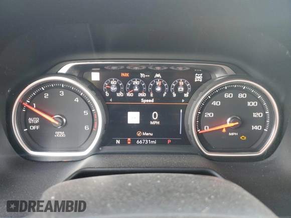 2021 Chevrolet Suburban Premier with VIN 1GNSKFKT4MR341875, listed as a Copart auction lot 54381194 with 66,731 mi miles and Salvage Title. Bid and sale history available at DreamBid. Image 9.
