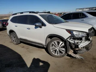 2021 Subaru Ascent Touring with VIN 4S4WMARD7M3412992, listed as a Copart auction lot 46589025 with 34,804 mi miles and Salvage Title. Bid and sale history available at carsss.com. Image 4.