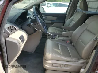2014 Honda Odyssey EX-L with VIN 5FNRL5H60EB025526, listed as a Copart auction lot 57391215 with 153,758 mi miles and Salvage title. Bid and sale history available at DreamBid. Image 7.