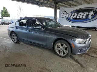 2018 BMW 3 Series 330i with VIN WBA8B9C52JEE83407, listed as a Copart auction lot 60325895 with 68,118 mi miles and Salvage title. Bid and sale history available at DreamBid. Image 4.
