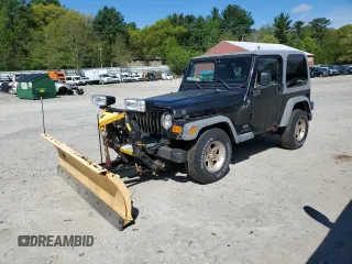 2005 Jeep Wrangler Sport z VIN 1J4FA49S15P316910, wystawiony jako Copart lot #56434875 z przebiegiem 203 059 mil mil oraz Czysty tytuł • Clean title. Historia ofert i sprzedaży dostępna na DreamBid. Obrazek 1.