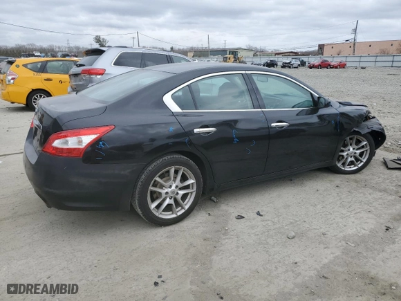 2011 Nissan Maxima 3.5 SV w/Sport Pkg with VIN 1N4AA5AP8BC819100, listed as a Copart auction lot 48051305 with 144,353 mi miles and Salvage Title. Bid and sale history available at carsss.com. Image 3.