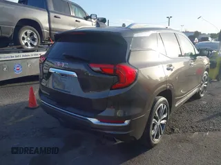 2019 GMC Terrain Denali with VIN 3GKALSEX3KL263560, listed as a IAAI auction lot 41277166 with 54,044 mi miles. Bid and sale history available at carsss.com. Image 4.