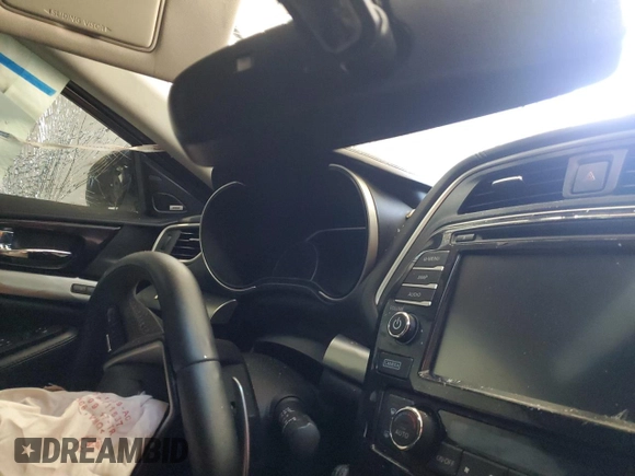 2018 Nissan Maxima SR with VIN 1N4AA6AP0JC371794, listed as a Copart auction lot 49494995 with Not Provided miles and Salvage Title. Bid and sale history available at carsss.com. Image 9.