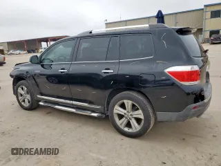 2012 Toyota Highlander Limited with VIN 5TDYK3EHXCS081555, listed as a Copart auction lot 58797705 with 237,476 mi miles and Salvage title. Bid and sale history available at DreamBid. Image 2.