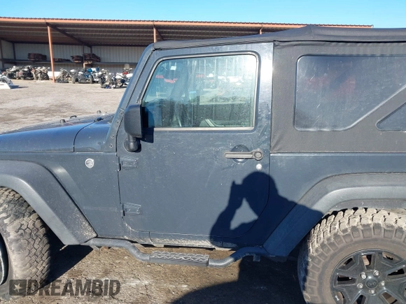 2016 Jeep Wrangler Sport with VIN 1C4AJWAG3GL173696, listed as a IAAI auction lot 41760761 with 59,240 mi miles and . Bid and sale history available at carsss.com. Image 15.