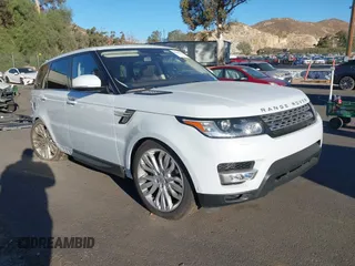 2016 Land Rover Range Rover Sport HSE z VIN SALWR2VF7GA567330, wystawiony jako IAAI lot #41058742 z przebiegiem 27 088 mil mil oraz . Historia ofert i sprzedaży dostępna na DreamBid. Obrazek 1.