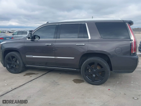 2017 Cadillac Escalade Premium Luxury with VIN 1GYS4CKJ9HR161307, listed as a IAAI auction lot 41304055 with 114,660 mi miles. Bid and sale history available at carsss.com. Image 14.