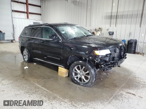 2021 Jeep Grand Cherokee Summit with VIN 1C4RJFJG7MC587093, listed as a Copart auction lot 46348275 with 68,192 mi miles and Salvage Title. Bid and sale history available at carsss.com. Image 4.