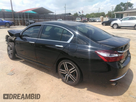 2016 Honda Accord Sport с VIN 1HGCR2F52GA035212, выставлен на аукционе IAAI как лот 42447406 с пробегом Не указан миль и . История ставок и продаж доступна на DreamBid. Изображение 3.