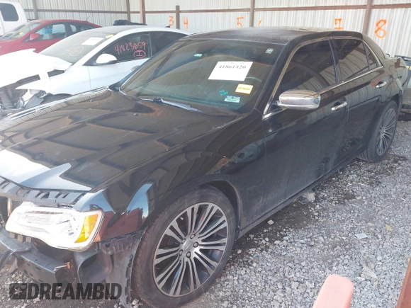 2013 Chrysler 300 with VIN 2C3CCAEG7DH630670, listed as a IAAI auction lot 41861420 with 240,128 mi miles. Bid and sale history available at carsss.com. Image 2.