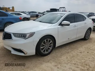 2020 Acura TLX with VIN 19UUB1F39LA002624, listed as a Copart auction lot 51158495 with 67,602 mi miles and Salvage Title. Bid and sale history available at carsss.com. Image 1.