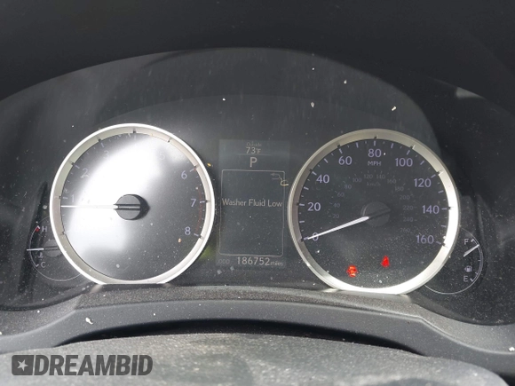 2014 Lexus IS 250 with VIN JTHBF1D25E5020780, listed as a IAAI auction lot 42420240 with 186,752 mi miles and . Bid and sale history available at DreamBid. Image 16.