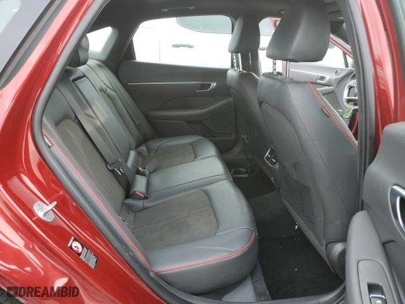 2023 Hyundai Sonata SEL Plus with VIN KMHL44J22PA270887, listed as a Copart auction lot 89155965 with 50,765 mi miles and Salvage Title. Bid and sale history available at carsss.com. Image 10.