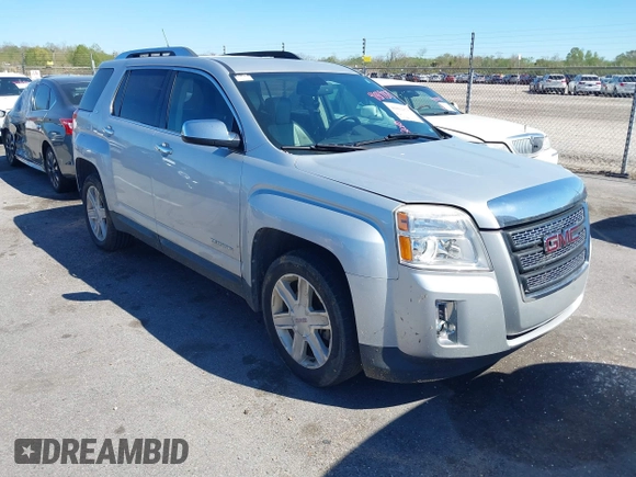 2010 GMC Terrain SLT-2 with VIN 2CTALHEW3A6316030, listed as a IAAI auction lot 41814875 with 124,052 mi miles and . Bid and sale history available at carsss.com. Image 1.
