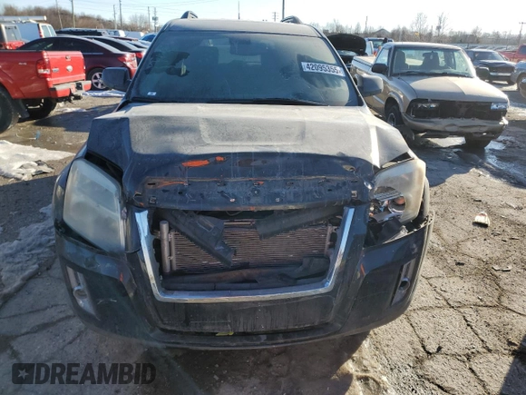 2011 GMC Terrain SLE-2 with VIN 2CTFLSE58B6210488, listed as a Copart auction lot 42095355 with 104,952 mi miles and Salvage Title. Bid and sale history available at carsss.com. Image 5.