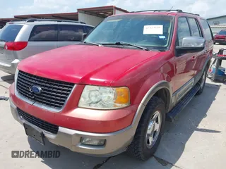 2003 Ford Expedition Eddie Bauer z VIN 1FMFU17L63LB80202, wystawiony jako IAAI lot #42424848 z przebiegiem 284 799 mil mil oraz . Historia ofert i sprzedaży dostępna na DreamBid. Obrazek 2.