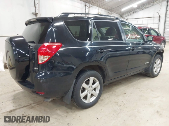 2007 Toyota RAV4 Limited with VIN JTMBK31V176026631, listed as a IAAI auction lot 42071134 with 140,639 mi miles. Bid and sale history available at carsss.com. Image 4.