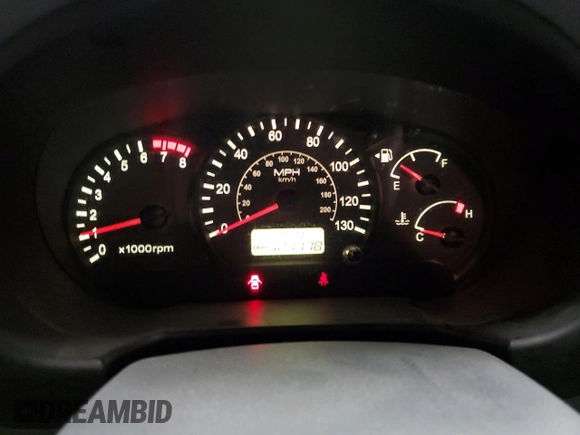 2004 Hyundai Accent GL with VIN KMHCG45C04U544804, listed as a Copart auction lot 72912984 with 121,178 mi miles and Salvage Title. Bid and sale history available at carsss.com. Image 9.
