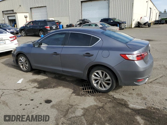 2017 Acura ILX w/Premium Pkg with VIN 19UDE2F77HA012818, listed as a Copart auction lot 46895675 with 106,162 mi miles and Salvage Title. Bid and sale history available at carsss.com. Image 2.