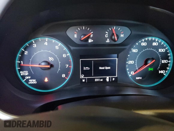 2025 Chevrolet Malibu LT with VIN 1G1ZD5ST2SF154329, listed as a Copart auction lot 54897995 with 2,311 mi miles and Salvage Title. Bid and sale history available at DreamBid. Image 9.