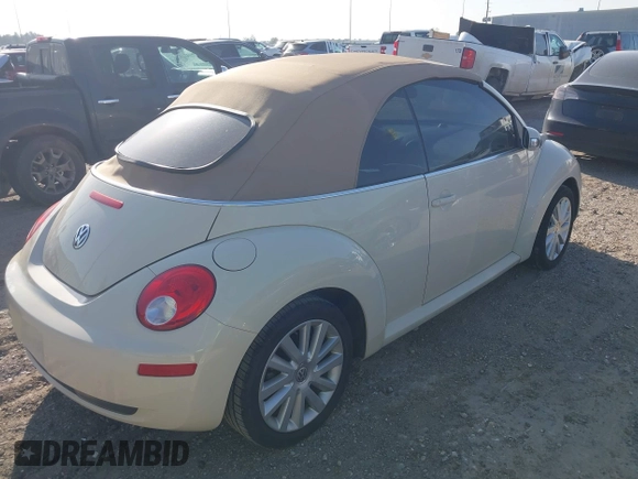 2009 Volkswagen Beetle S with VIN 3VWRF31Y49M409007, listed as a IAAI auction lot 41859334 with 86,560 mi miles and . Bid and sale history available at DreamBid. Image 4.