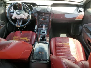2006 Ford Mustang GT Deluxe with VIN 1ZVHT82H665221722, listed as a Copart auction lot 51848545 with 201,005 mi miles and Salvage Title. Bid and sale history available at carsss.com. Image 8.