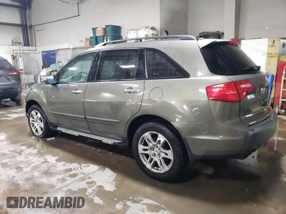 2007 Acura MDX Tech Pkg with VIN 2HNYD28307H503027, listed as a Copart auction lot 45360325 with 204,528 mi miles and Salvage Title. Bid and sale history available at carsss.com. Image 2.