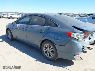 2016 Hyundai Sonata 2.4L SE with VIN 5NPE24AF0GH387043, listed as a IAAI auction lot 41700982 with 128,209 mi miles. Bid and sale history available at carsss.com. Image 3.