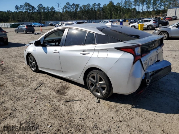 2022 Toyota Prius L Eco with VIN JTDKAMFU9N3167860, listed as a Copart auction lot 88081845 with 0 mi miles and Salvage Title. Bid and sale history available at carsss.com. Image 2.