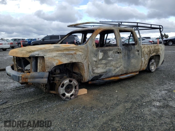 2013 Chevrolet Silverado 1500 LT with VIN 3GCPCSE04DG145425, listed as a Copart auction lot 45099605 with Not Provided miles and Non Repairable. Bid and sale history available at DreamBid. Image 1.