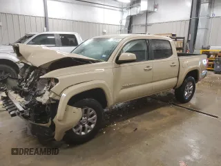 2017 Toyota Tacoma SR5 with VIN 3TMAZ5CN1HM044547, listed as a Copart auction lot 80082634 with 132,134 mi miles and Salvage Title. Bid and sale history available at carsss.com. Image 1.