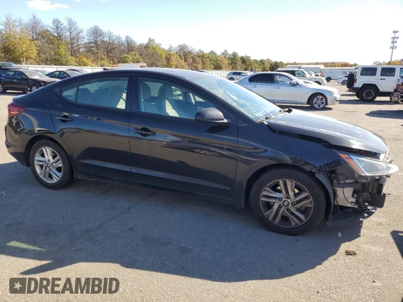 2020 Hyundai Elantra SEL with VIN 5NPD84LF5LH546589, listed as a Copart auction lot 76223384 with 68,811 mi miles and Non Repairable. Bid and sale history available at carsss.com. Image 4.