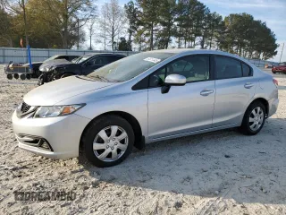 2014 Honda Civic Sedan LX with VIN 2HGFB2F52EH517145, listed as a Copart auction lot 51011445 with 177,996 mi miles and Salvage Title. Bid and sale history available at carsss.com. Image 1.